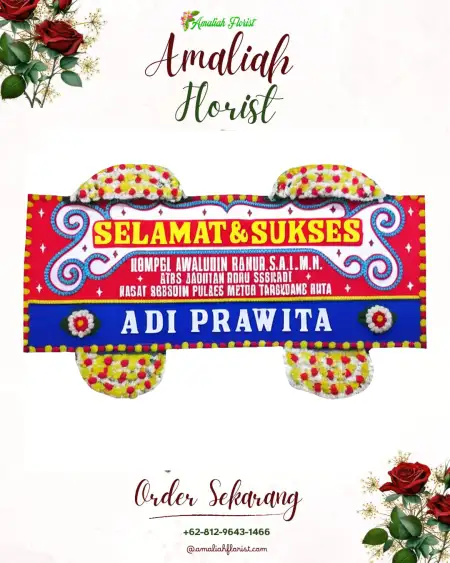 Papan Bunga Ucapan Selamat Sosromenduran