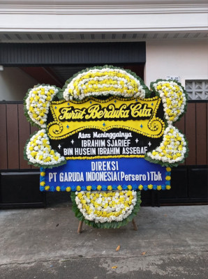 Papan Bunga Duka di Sosromenduran
