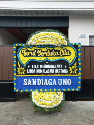 Papan Bunga Duka di Sosromenduran